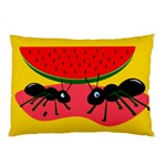 Ants and watermelon  Pillow Case (Two Sides) Front