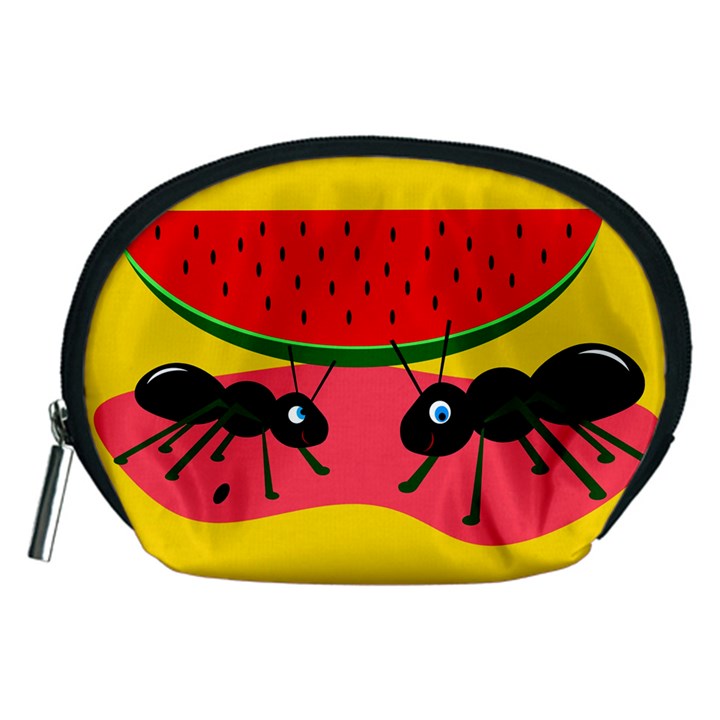 Ants and watermelon  Accessory Pouches (Medium) 