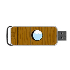 Over The Fence  Portable Usb Flash (two Sides) by Valentinaart