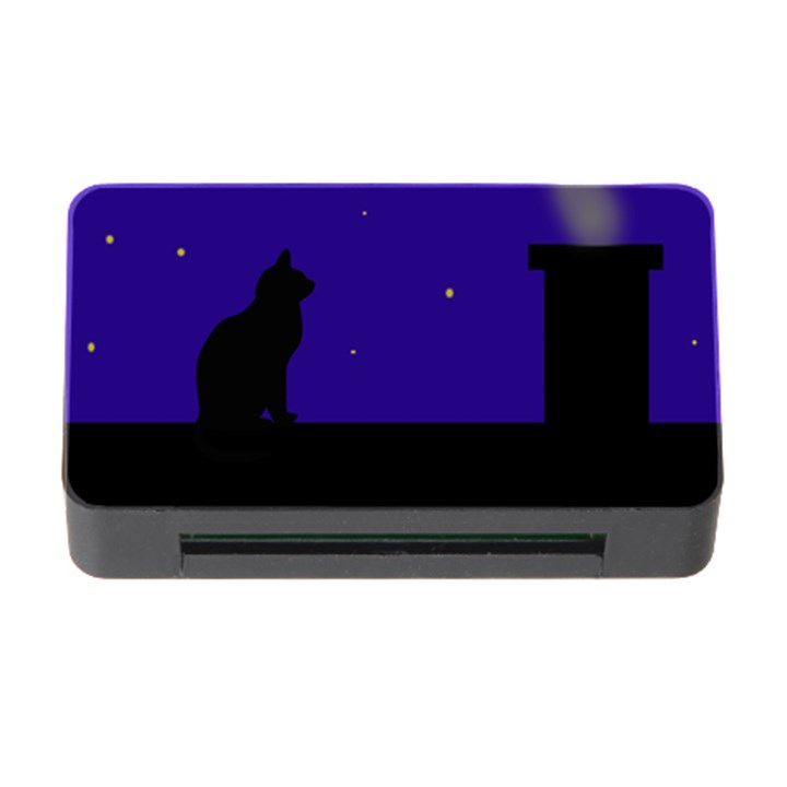 Cat on the roof  Memory Card Reader with CF