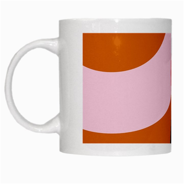 Decorative abstraction  White Mugs