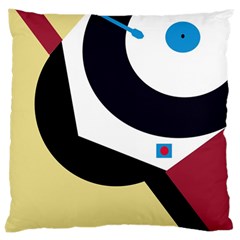 Digital Abstraction Large Cushion Case (one Side) by Valentinaart