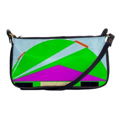 Abstract Landscape  Shoulder Clutch Bags by Valentinaart