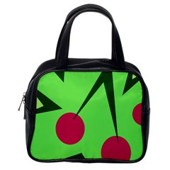 Cherries  Classic Handbags (one Side) by Valentinaart