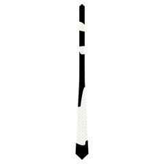 Black And White Elegant Design Neckties (two Side)  by Valentinaart