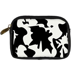 Black And White Elegant Design Digital Camera Cases by Valentinaart