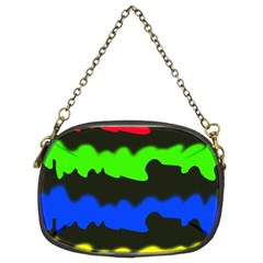 Colorful Abstraction Chain Purses (two Sides)  by Valentinaart