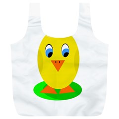 Cute chicken  Full Print Recycle Bags (L) 