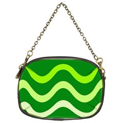 Green waves Chain Purses (One Side) 