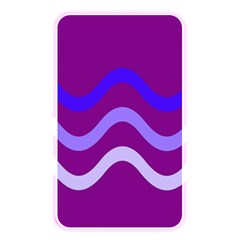 Purple Waves Memory Card Reader by Valentinaart