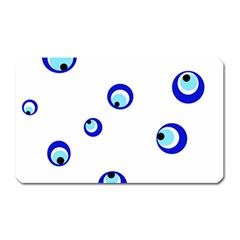 Mediterranean Blue Eyes Magnet (rectangular) by Valentinaart