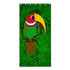 Toucan Shower Curtain 36  X 72  (stall)  by Valentinaart