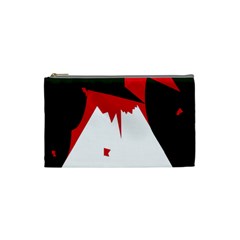 Volcano  Cosmetic Bag (small)  by Valentinaart