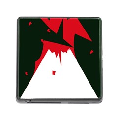 Volcano  Memory Card Reader (square) by Valentinaart