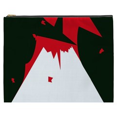 Volcano  Cosmetic Bag (xxxl)  by Valentinaart