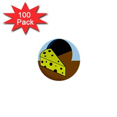 Cheese  1  Mini Buttons (100 pack) 