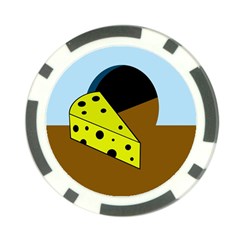 Cheese  Poker Chip Card Guards