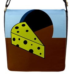 Cheese  Flap Messenger Bag (S)