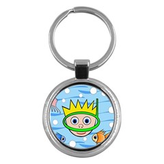 Diver Key Chains (round)  by Valentinaart