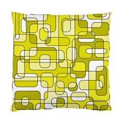 Yellow Decorative Abstraction Standard Cushion Case (one Side)