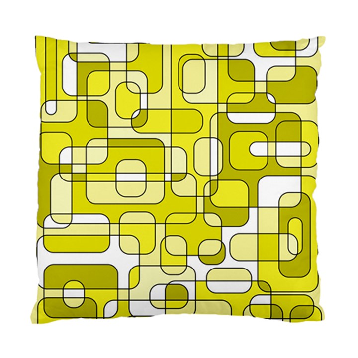 Yellow decorative abstraction Standard Cushion Case (One Side)