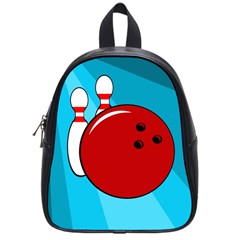 Bowling  School Bags (small)  by Valentinaart