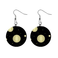 Lanterns Mini Button Earrings by Valentinaart