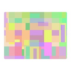 Pastel Colorful Design Double Sided Flano Blanket (mini)  by Valentinaart