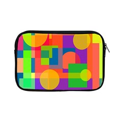 Colorful Geometrical Design Apple Ipad Mini Zipper Cases by Valentinaart