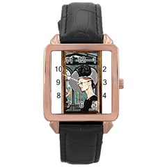 13537804 10209755775913601 6851525431883512319 N Rose Gold Leather Watch 