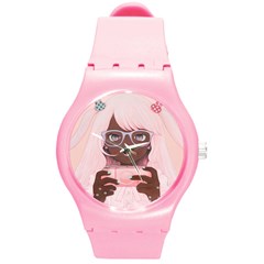 Gamergirl3 Plastic Sport Watch (medium) by kaoruhasegawa