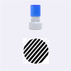 Decorative Lines Rubber Round Stamps (small)