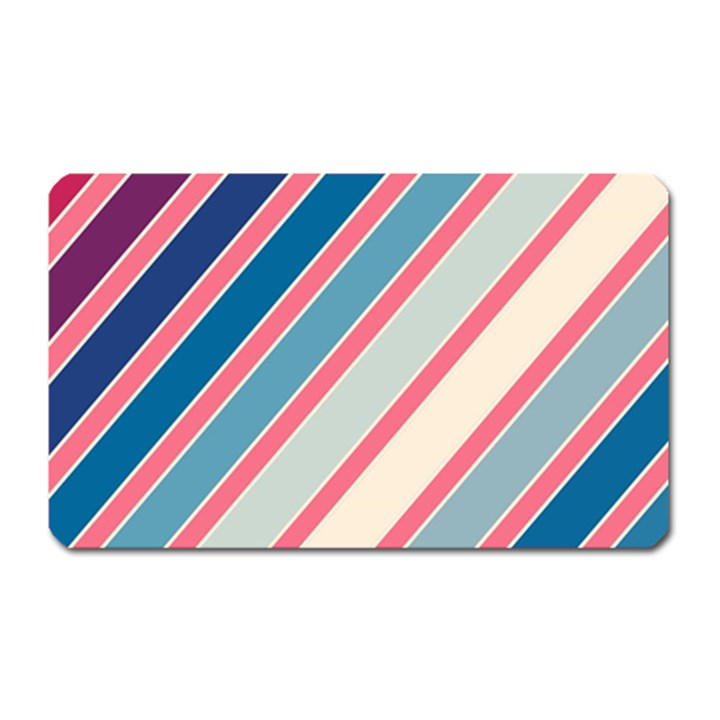 Colorful lines Magnet (Rectangular)