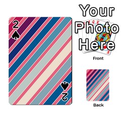 Colorful Lines Playing Cards 54 Designs 