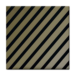 Decorative Elegant Lines Tile Coasters by Valentinaart