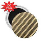 Golden elegant lines 2.25  Magnets (100 pack)  Front