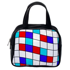 Colorful Cubes  Classic Handbags (one Side)