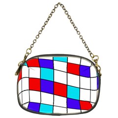 Colorful Cubes  Chain Purses (two Sides)  by Valentinaart