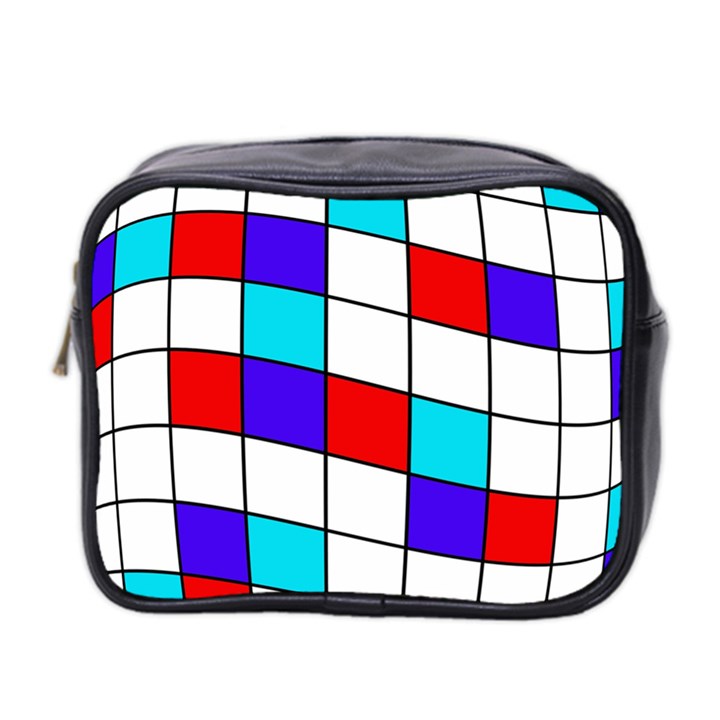 Colorful cubes  Mini Toiletries Bag 2-Side