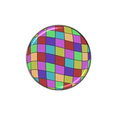 Colorful Cubes  Hat Clip Ball Marker by Valentinaart