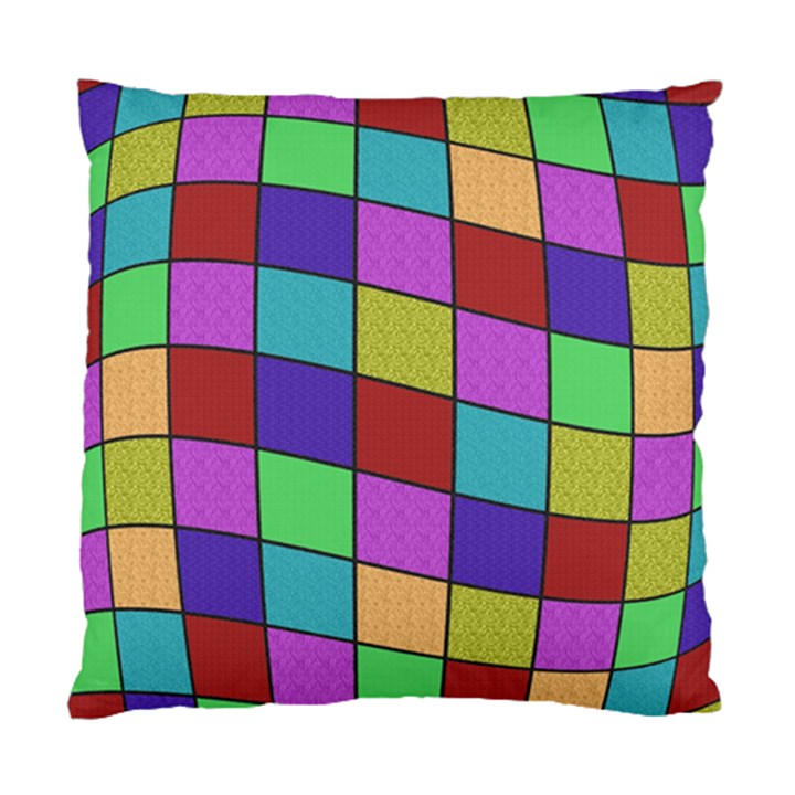 Colorful cubes  Standard Cushion Case (Two Sides)