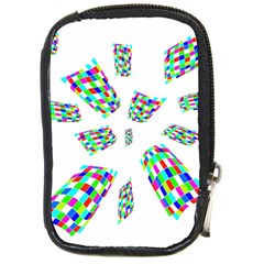 Colorful Abstraction Compact Camera Cases by Valentinaart