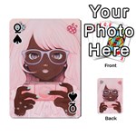 Gamergirl 3 P Playing Cards 54 Designs  Front - SpadeQ