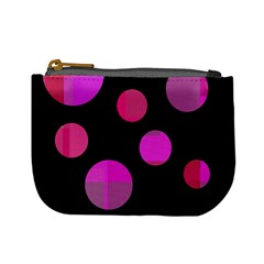 Pink Abstraction Mini Coin Purses by Valentinaart