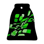 Green decorative abstraction Ornament (Bell)  Front