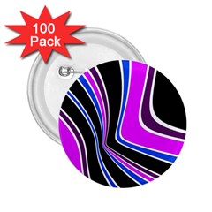 Colors of 70 s 2.25  Buttons (100 pack) 