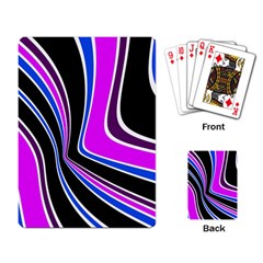 Colors of 70 s Playing Card