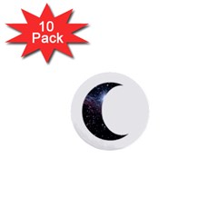 Moon 1  Mini Buttons (10 Pack) 