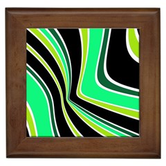 Colors Of 70 s Framed Tiles by Valentinaart