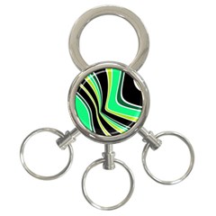 Colors Of 70 s 3-ring Key Chains by Valentinaart